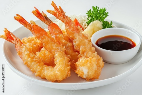 Tempura Shrimp with Soy Sauce