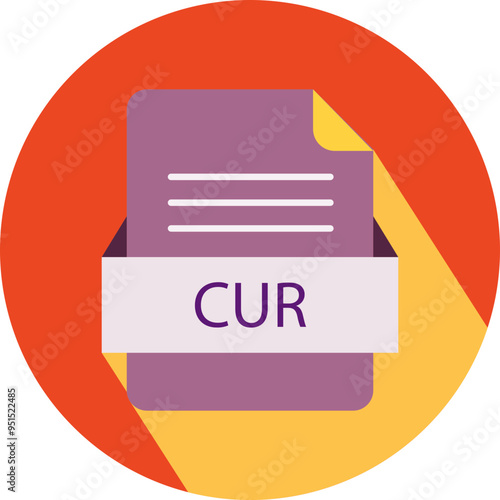 CUR  File icon with black shadow