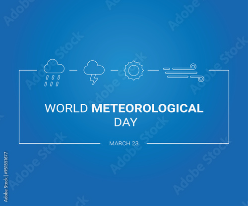 World Meteorological Day is an annual event on March 23rd that commemorates the establishment of the World Meteorological Organization (WMO).