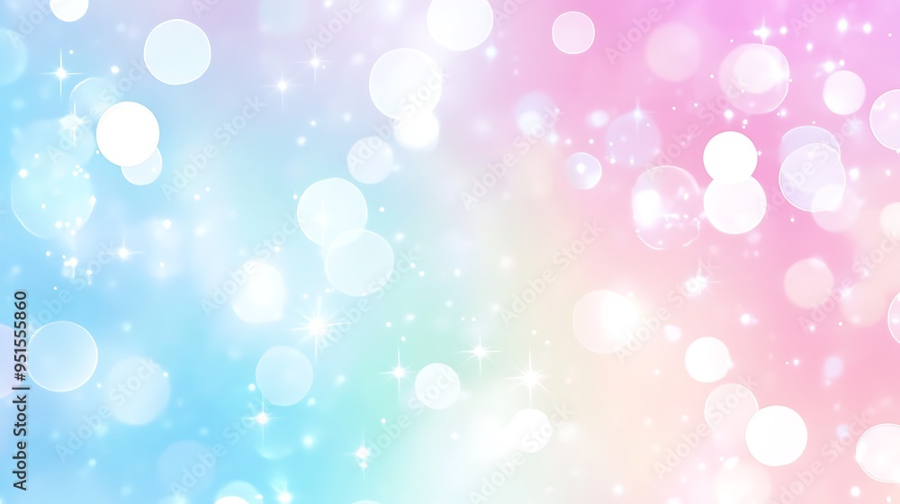 A soft, pastel-colored bokeh background with a large, clear area for text A soft, pastel-colored bokeh background with a large, clear area for text