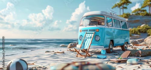 Beach Van Escape photo