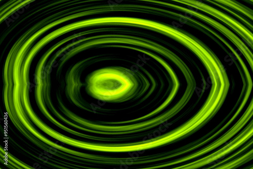 abstract green spiral