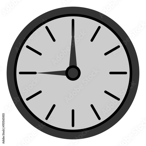 Office Wall Clock great for designs related to office or company supplies and equipment