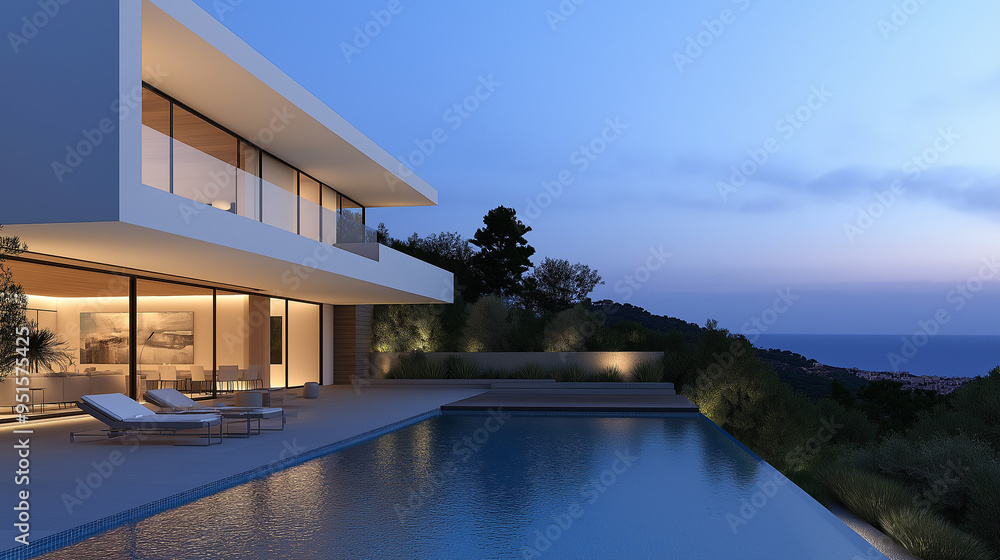 Fototapeta premium Outdoor Modern House