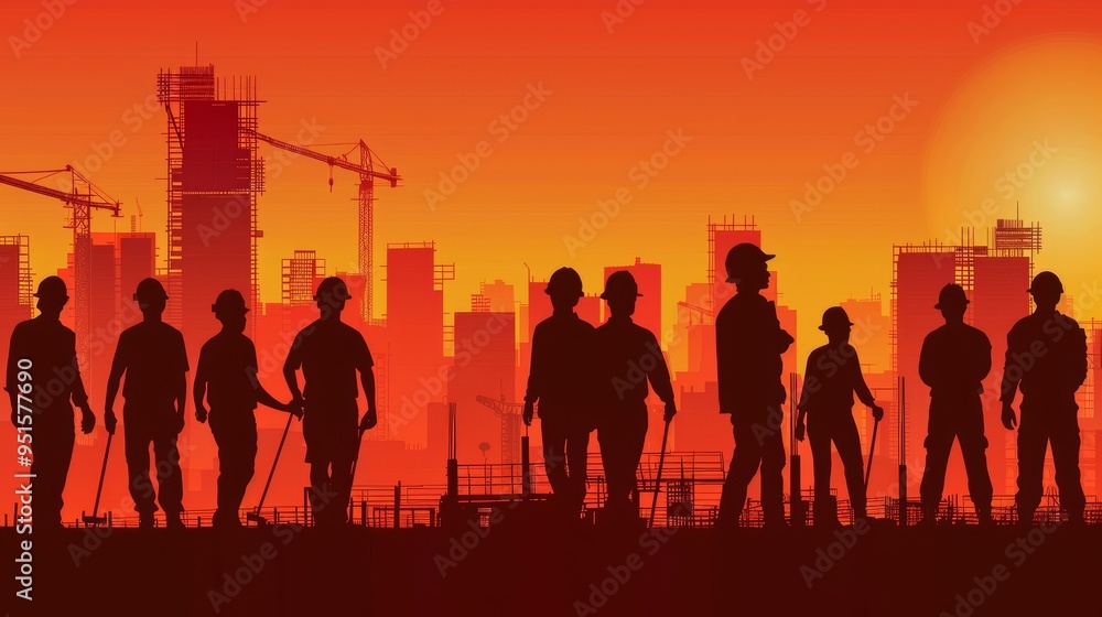 Fototapeta premium Celebrating Labor Day with Pride