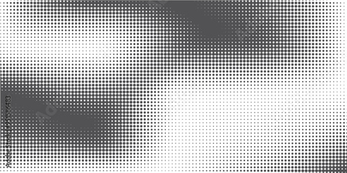 Background with monochrome dot texture. Polka dot pattern template. Background with black dots - stock vector dots basic background dots