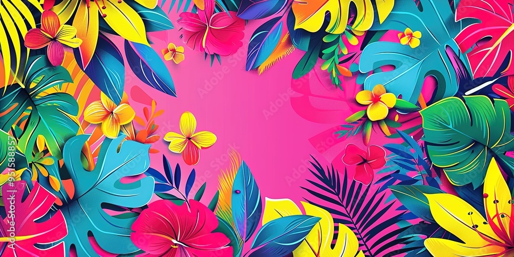 pattern with leaves pattern with leaves