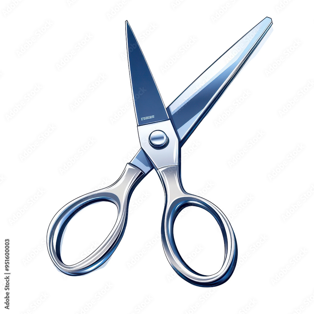 A pair of sharp scissors with a sleek design, perfect for cutting paper, fabric, and various craft materials. A pair of sharp scissors with a sleek design, perfect for cutting paper, fabric, and various craft materials.