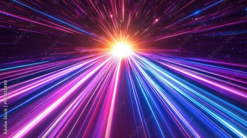 Future technology line background and light effect Future technology line background and light effect