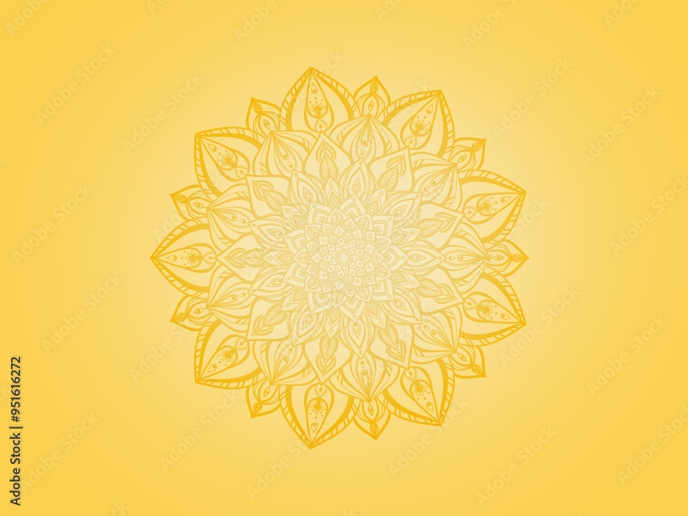 Mandala peace design of art on background .