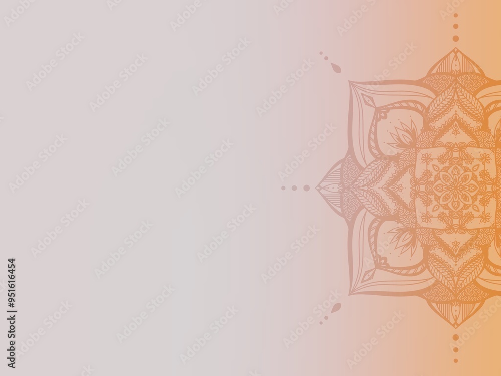 Mandala peace design of art on background .
