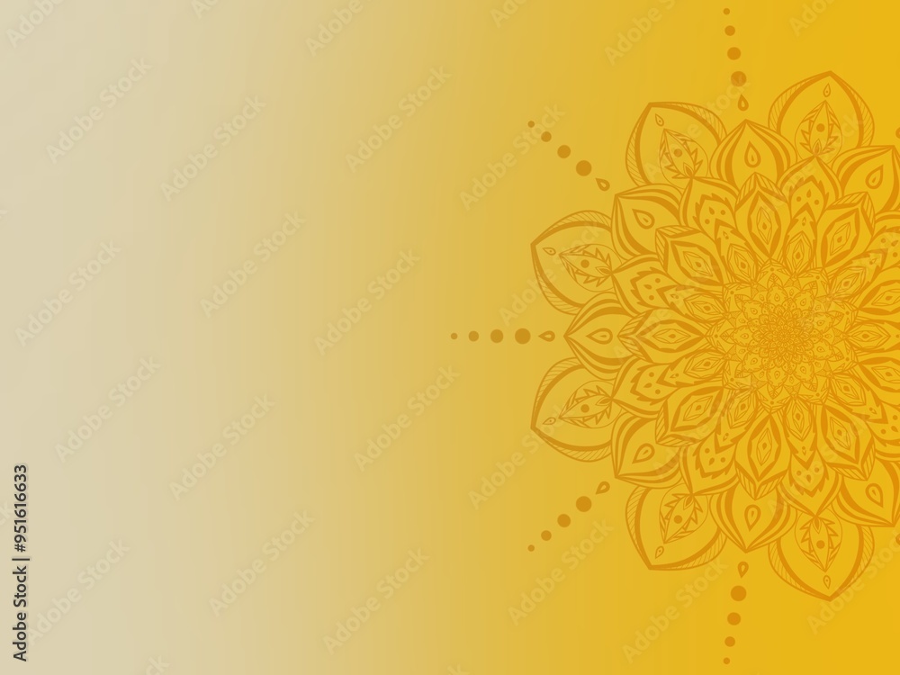 Mandala peace design of art on background .