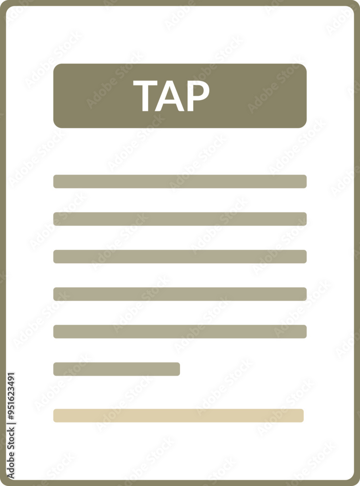TAP Contract document icon TAP Contract document icon