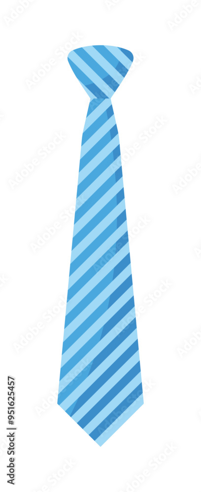 Multicolor Patterned Necktie Illustration Multicolor Patterned Necktie Illustration
