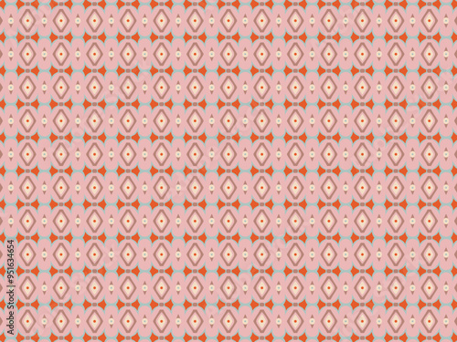 Obraz na płótnie Seamless abstract design pattern for background and backdrop. w salonie