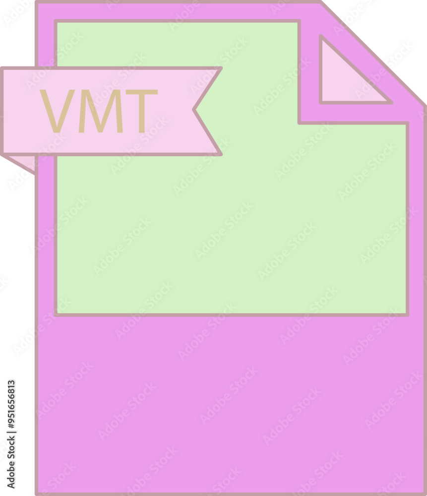 VMT File format icon minimal VMT File format icon minimal