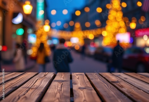 people walking on the street at night