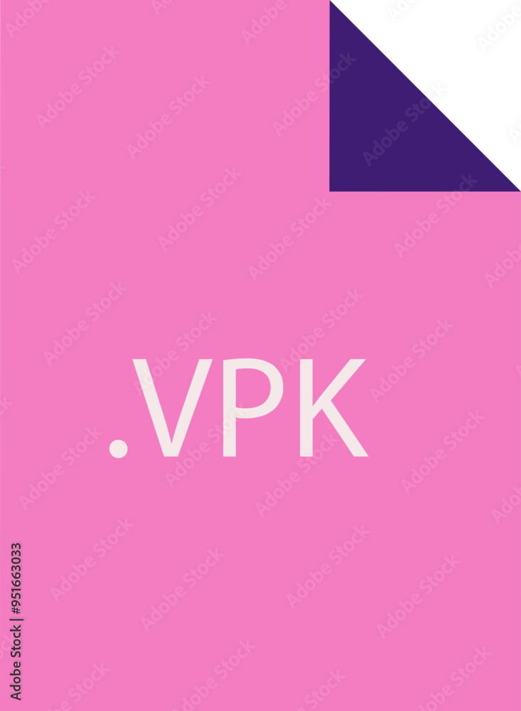 VPK File icon fill crisp corners v1 VPK File icon fill crisp corners v1