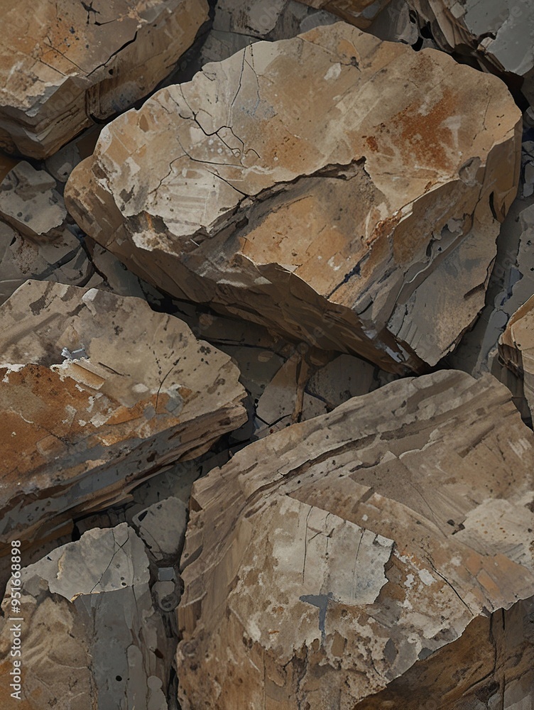 Obraz premium stack of firewood