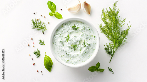 Creamy Dill and Garlic Sauce photo