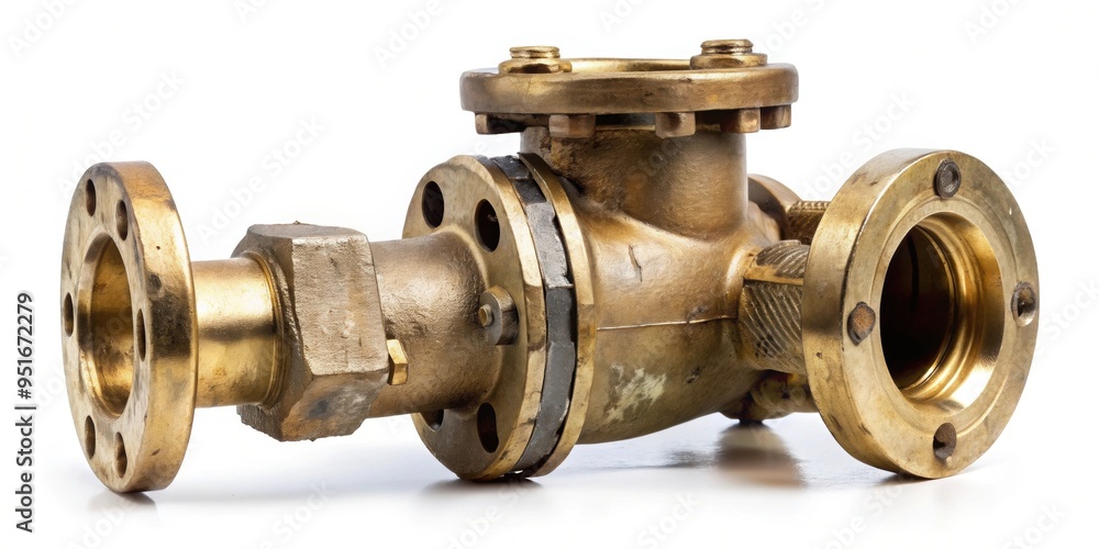 Destruction of the thread on the cylinder valve , defect, weld, metal, chemical industry, damage, broken Destruction of the thread on the cylinder valve , defect, weld, metal, chemical industry, damage, broken