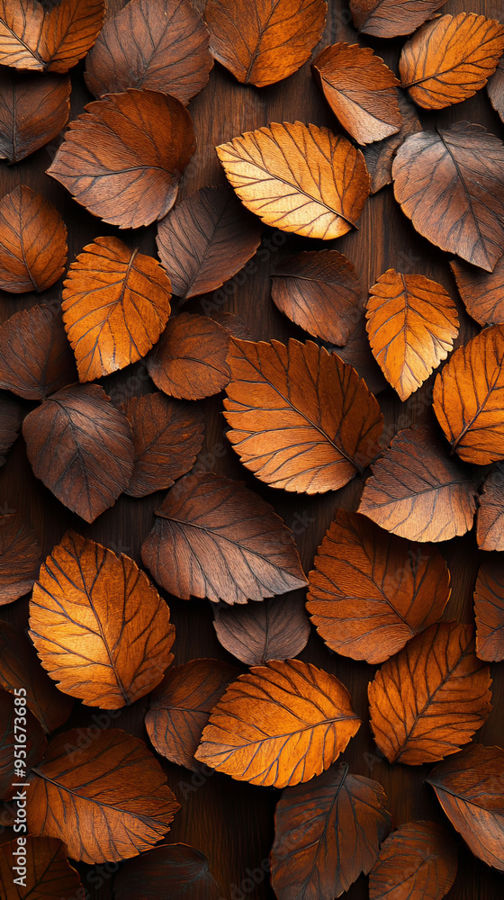 a pile of dried autumn leaves background, generative ai a pile of dried autumn leaves background, generative ai
