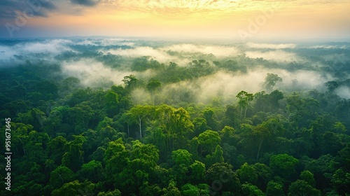 Fototapeta Naklejka Na Ścianę i Meble -  Sustainability net zero carbon negative forest nature Biodiversity Diversity