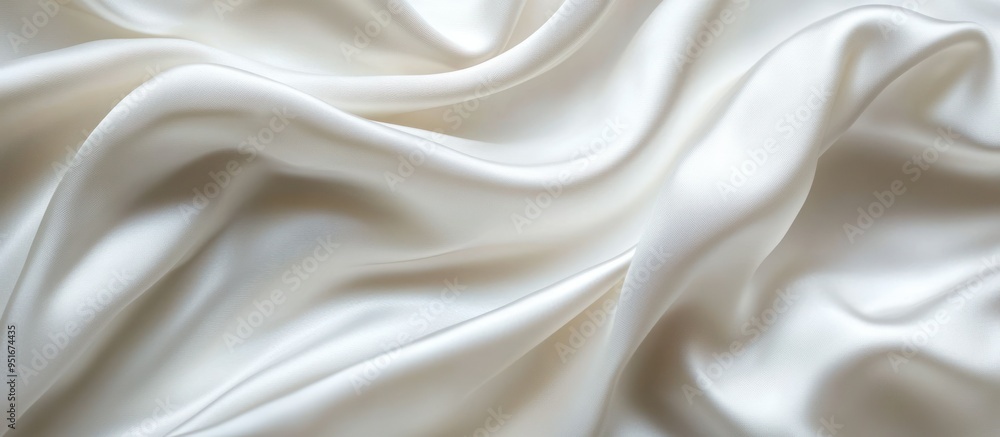 White Silk Fabric Texture White Silk Fabric Texture