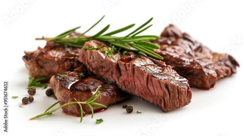 Grilled beef steak