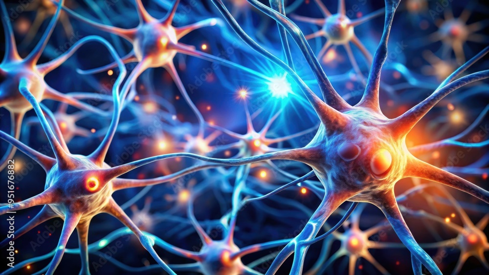 Close up of neuron cells in brain , neuron, brain, cell, synapse, dendrite, axon, science, biology Close up of neuron cells in brain , neuron, brain, cell, synapse, dendrite, axon, science, biology