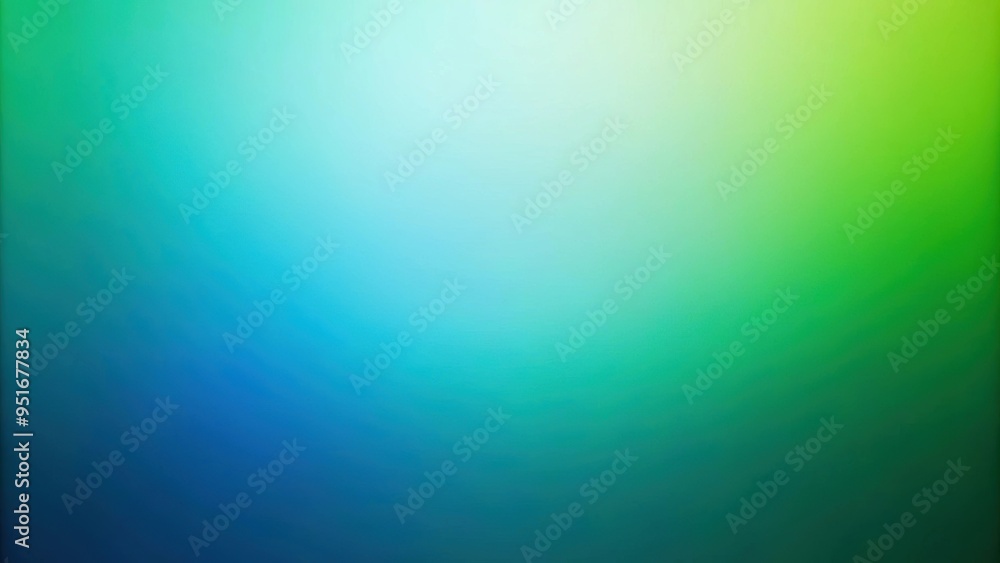 Obraz premium Abstract gradient background with green and blue colors, creating a blurred texture , texture, blur, abstract, background
