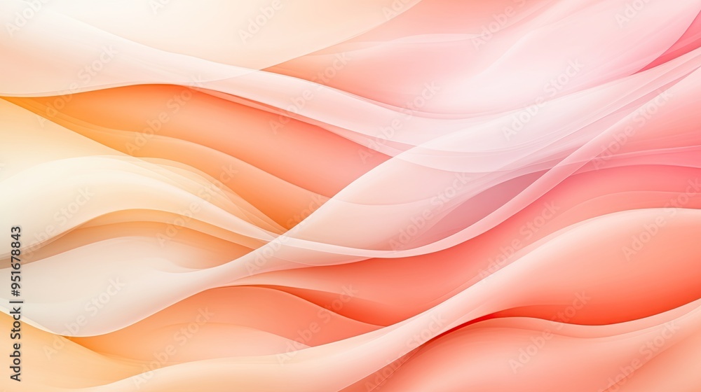 Soft pastel waves blend harmoniously, creating a serene and calming backdrop perfect for creative and modern designs. Soft pastel waves blend harmoniously, creating a serene and calming backdrop perfect for creative and modern designs.