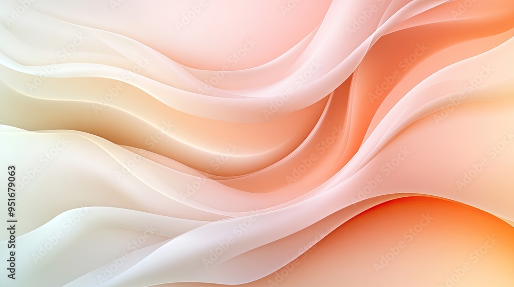 Soft waves of pastel colors create a serene and elegant backdrop suitable for various creative projects. Soft waves of pastel colors create a serene and elegant backdrop suitable for various creative projects.