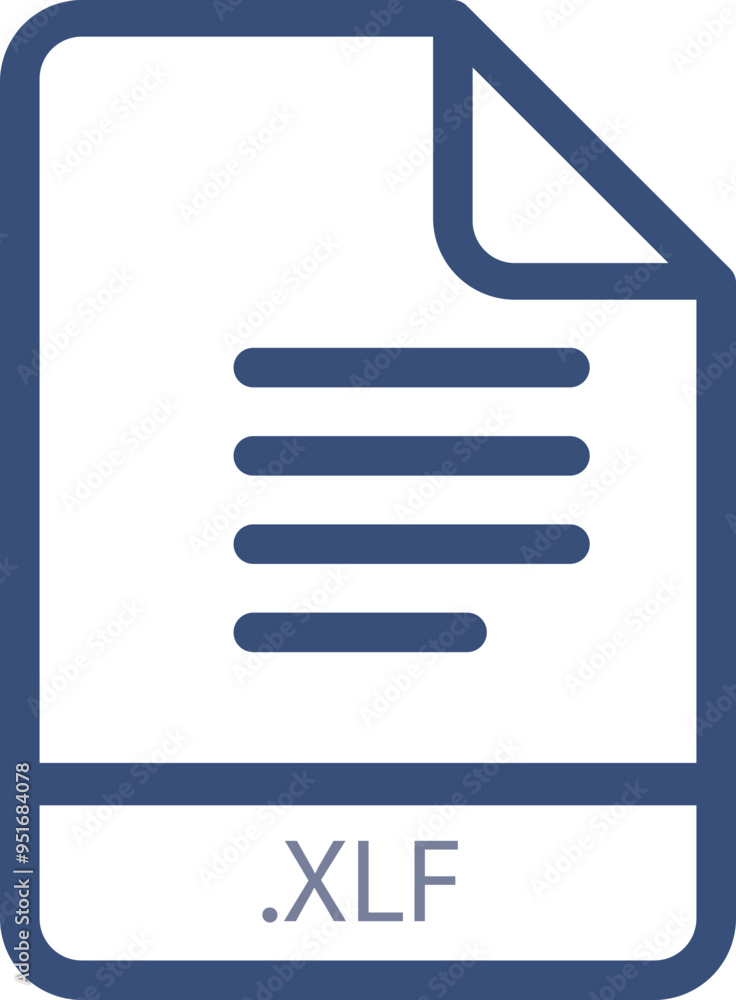 XLF black & bold outline around fill icon XLF black & bold outline around fill icon