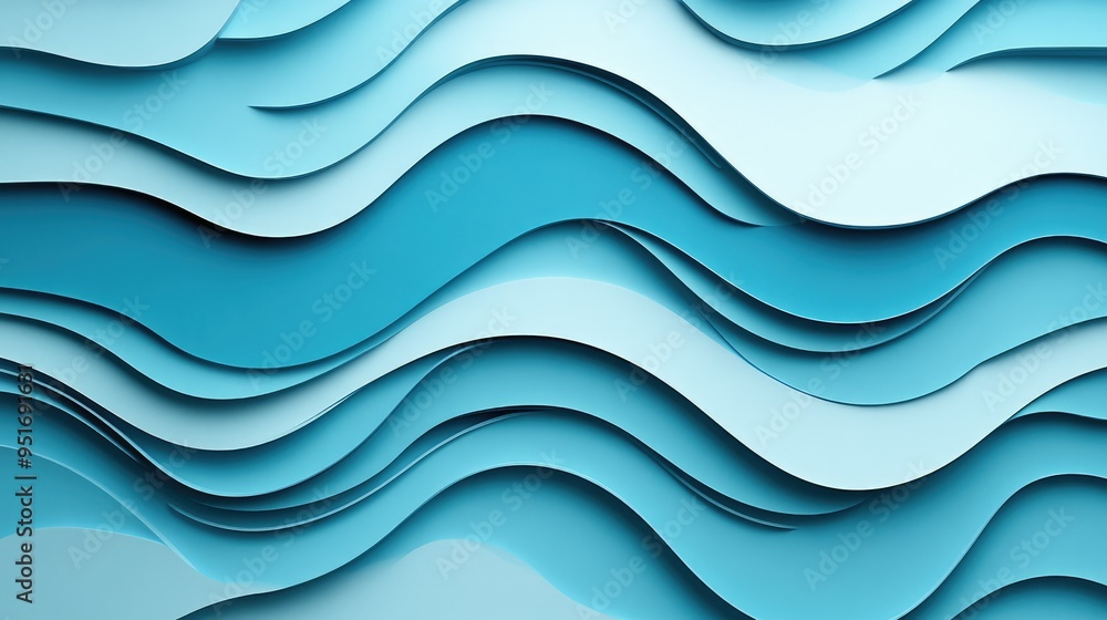 Three dimensional render of wavy pattern. waves abstract background texture Three dimensional render of wavy pattern. waves abstract background texture