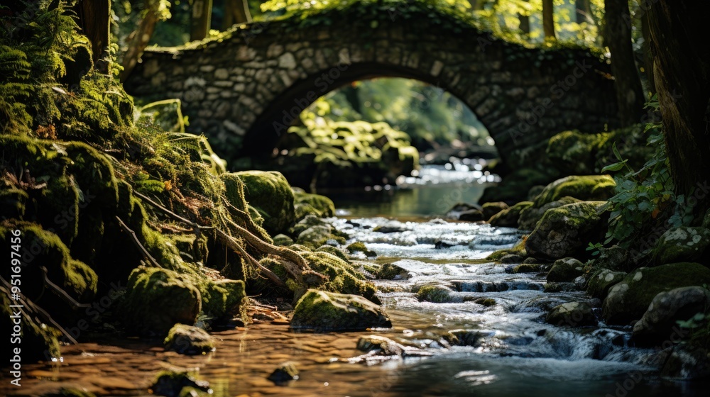 beautiful view of greenery and a bridge beautiful view of greenery and a bridge