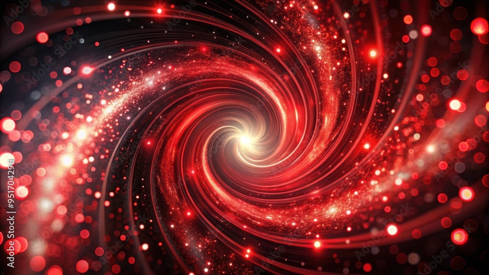 Swirling vortex of red and black with sparkling lights, vortex, red, black, swirling, sparkles, lights, abstract Swirling vortex of red and black with sparkling lights, vortex, red, black, swirling, sparkles, lights, abstract