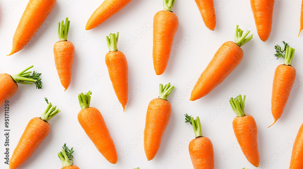 Fresh Carrots Pattern Fresh Carrots Pattern