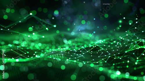 Wallpaper Mural Abstract futuristic electronic circuit technology background Torontodigital.ca