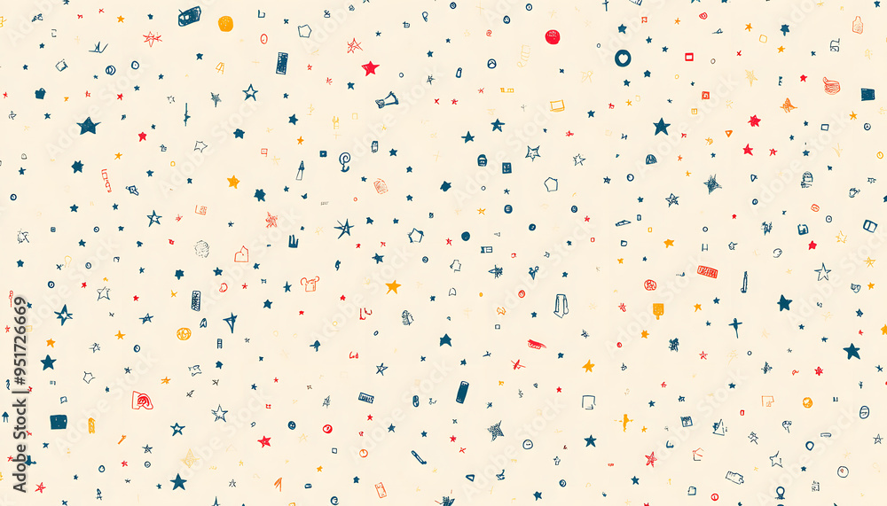 Repeating small icons, like stars, dots, or simple symbols, evenly spaced on a neutral background for a subtle pattern. Repeating small icons, like stars, dots, or simple symbols, evenly spaced on a neutral background for a subtle pattern.