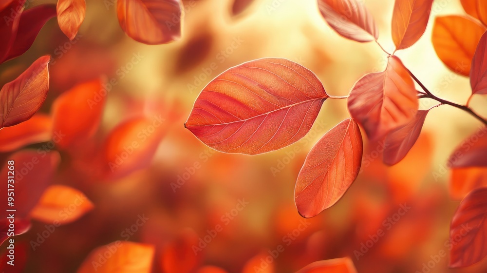 Whimsical leaf shapes in dynamic composition Whimsical leaf shapes in dynamic composition