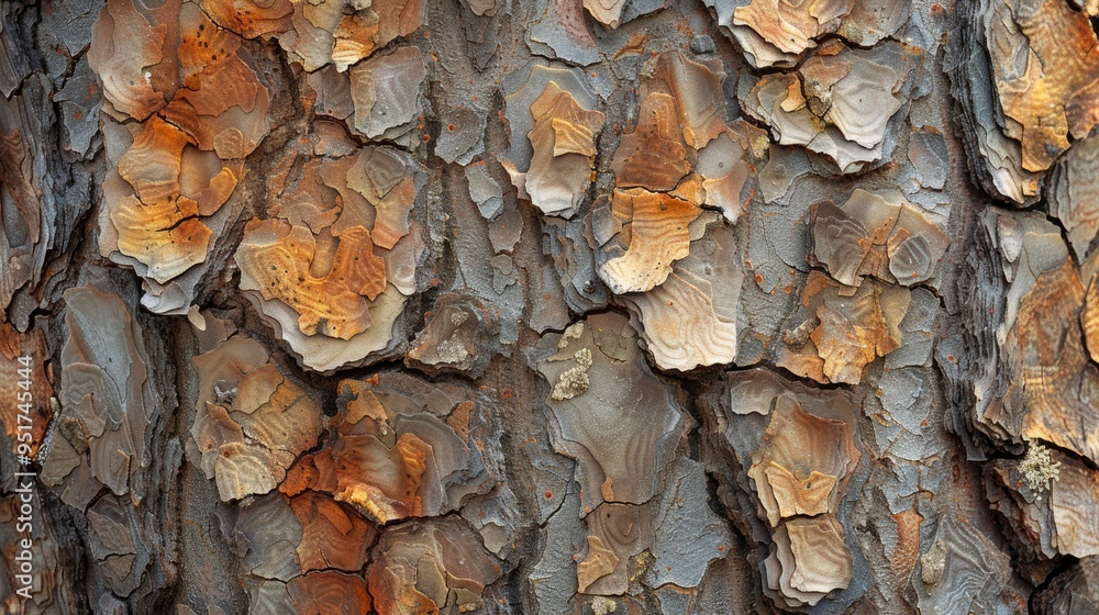 Detailed image of a tree trunk, showcasing the rough bark and intricate patterns. The image captures the natural aging process and beauty of the tree. Detailed image of a tree trunk, showcasing the rough bark and intricate patterns. The image captures the natural aging process and beauty of the tree.