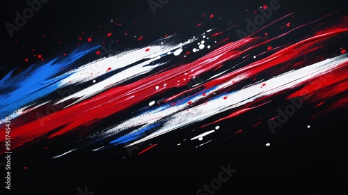 This abstract background with grunge brush strokes is suitable for poster and web banner design, especially for extreme sports, racing, football, and motocross products.