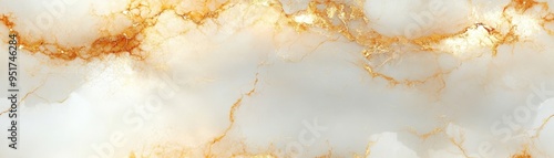 Seamless marble pattern in soft beige with subtle gold veins, [Abstract Background Marble], [Warm and natural]