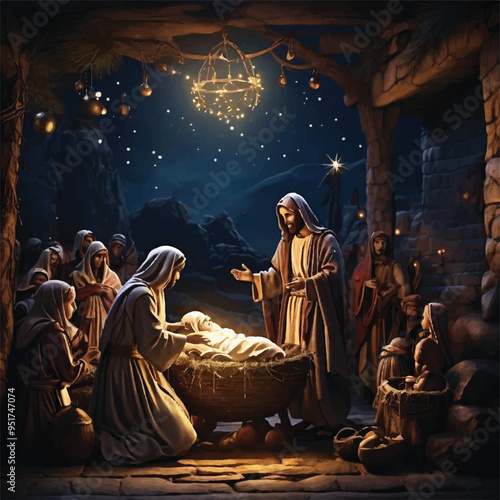 Jesus born