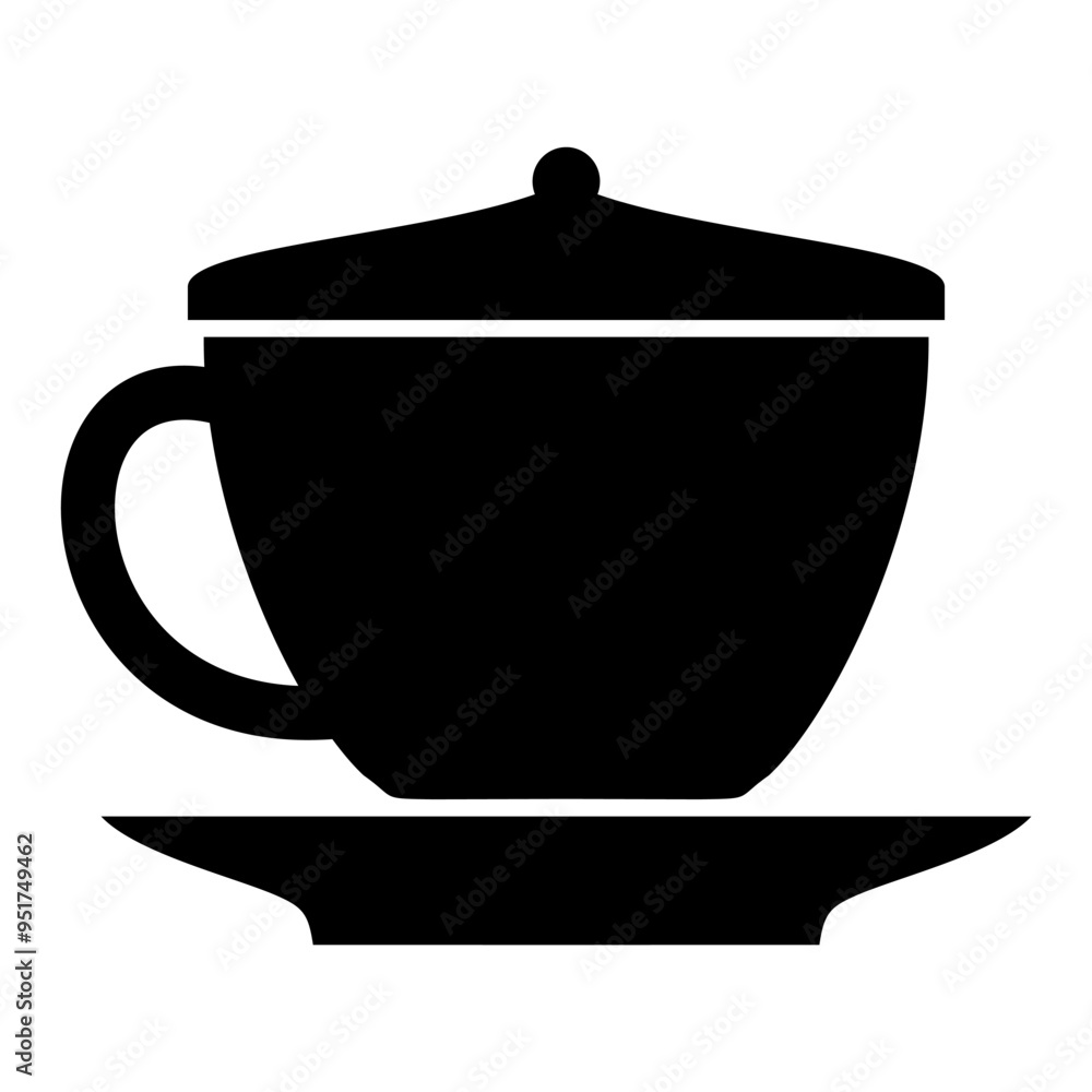 Vector of a monochrome glass or cup silhouette. Editable and scalable vector illustration EPS file, for icons, logos, graphic design elements, logos etc. Isolated on white background Vector of a monochrome glass or cup silhouette. Editable and scalable vector illustration EPS file, for icons, logos, graphic design elements, logos etc. Isolated on white background
