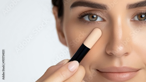 make up cosmetics application concealer technique