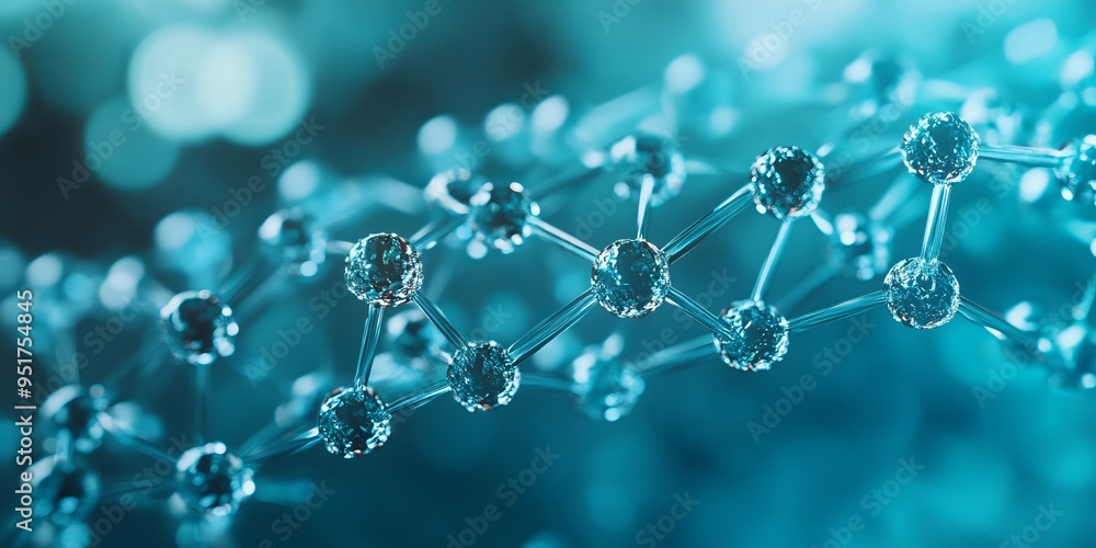 Microscopic View of Nanotechnology Assembling Complex Molecular Structures Microscopic View of Nanotechnology Assembling Complex Molecular Structures