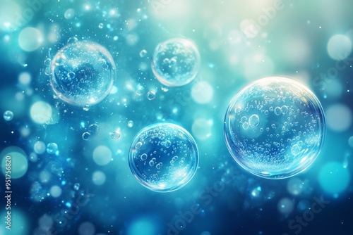 Wallpaper Mural Incorporating hydrogen into future fuel cells for ecological balance, energy sustainability, and environmental preservation. Torontodigital.ca