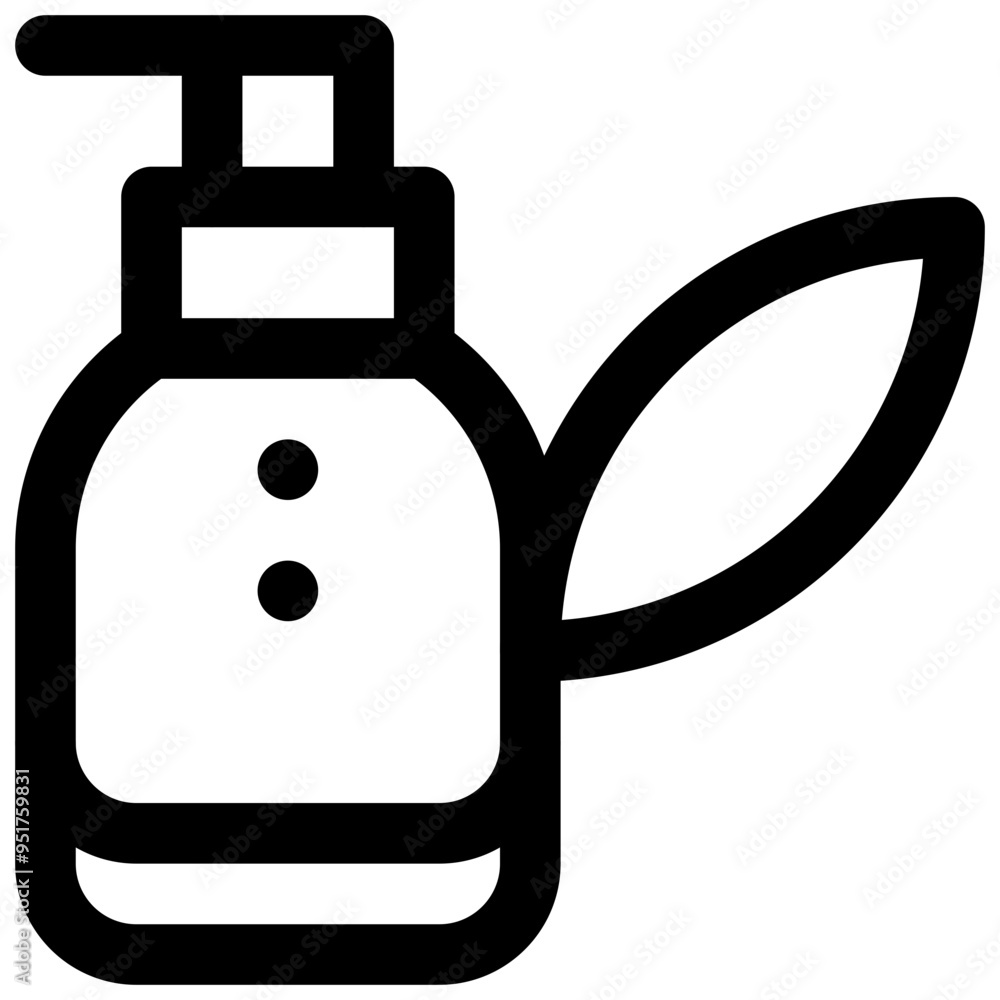 Liquid soap. Editable stroke vector icon. Liquid soap. Editable stroke vector icon.